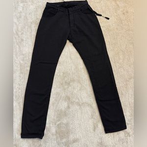 Damir Doma Silent Pryor Classic 5 Pockets Pant Wool Cotton Brushed Accents